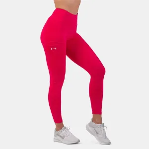 Active High Waist Smart Pocket rózsaszín leggings – NEBBIA