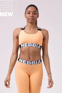 Női ikonikus sportmelltartó Nebbia Power Your Hero 535  M  barack