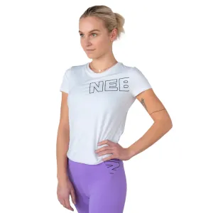 Funkcionális női póló Nebbia FIT Activewear 440  fehér  S
