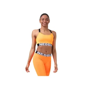 Női mini top Nebbia Lift Hero Sports 515  L  narancssárga