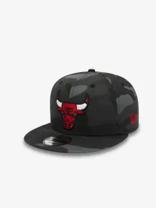 New Era Chicago Bulls Team Camo 9Fifty Siltes sapka Szürke
