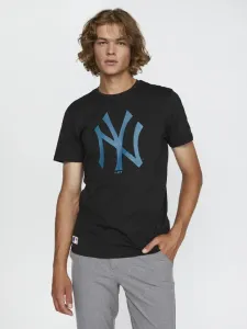 New Era MLB Seasonal Team Logo New York Yankees Póló Fekete #752753