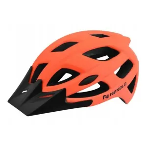Kerékpársisak Nexelo City  narancssárga-fekete  M(55-58)