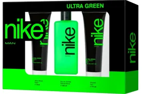 Nike Ultra Green Man - EDT 100 ml + tusfürdő 75 ml + borotválkozás utáni balzsam 75 ml