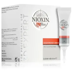 Nioxin Öblítést nem igénylő szérum a bőr védelmére 3D Expert (Scalp Protect Serum) 6 x 8 ml