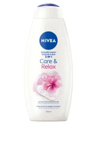 Nivea Care & Relax (Shower & Bath) tusfürdő és fürdőhab 750 ml