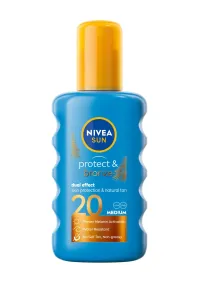 Nivea Intenzív napvédő spray SPF 20 Sun (Protect & Bronze Sun Spray) 200 ml