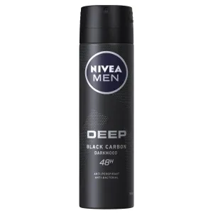 Nivea Men Deep Black Carbon Darkwood 48h deo spray 150 ml Dezodor