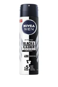 Nivea Izzadásgátló spray férfiak számára Invisible For Black & White Power 150 ml