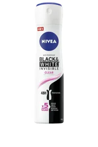 Nivea Izzadásgátló spray Invisible For Black & White Clear 150 ml