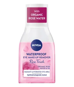 Nivea Kétfázisú szemsmink lemosó Rose Touch (Waterproof Eye Make-Up Remover) 100 ml