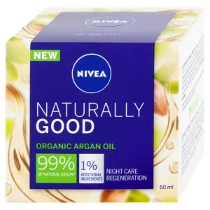 Nivea Regeneráló éjszakai krém Naturally Good (Night Care Regeneration) 50 ml
