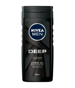 Nivea Tusfürdő férfiaknak Deep Clean (Shower Gel) 250 ml