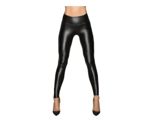 Noir - hosszú, fényes leggings (fekete) #320872