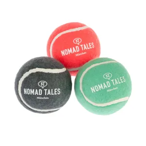 Nomad Tales Bloom teniszlabda-szett kutyajáték- 3 darabos szett, Ø 6,25 cm