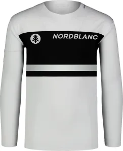 Férfi funkcionális kerékpározás póló Nordblanc Magány szürke NBSMF7429_SVS