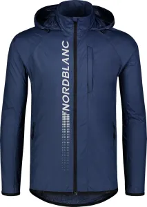 Férfiak ultrakönnyű kerékpáros kabát Nordblanc Gambit kék NBSJM7603_NOM
