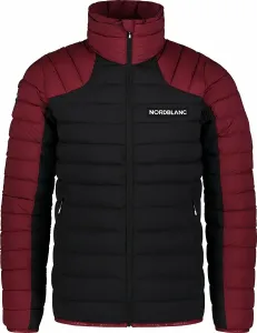 Férfi könnyűsúlyú téli kabát Nordblanc Bolster bordó NBWJM7516_PLU