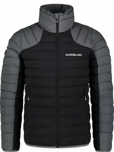 Férfi könnyűsúlyú téli kabát Nordblanc Bolster fekete NBWJM7516_CRN