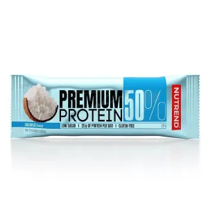 Protein szelet Nutrend Premium Protein 50% Bar 50g  keksz-tejszín