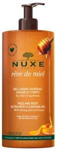 Nuxe Lágyító tusfürdő testre és arcra Rêve de Miel (Face and Body Ultra Rich Cleansing Gel) 750 ml