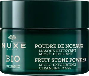Nuxe Tisztító mikrohámlasztó maszk BIO Fruit Stone Powder (Micro-Exfoliating Cleansing Mask) 50 ml