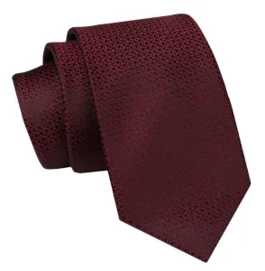 Bordó nyakkendő struktúr mintával  Alties