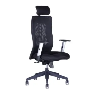 OfficePro Calypso Grand ergonomikus irodai szék Szín: fekete, Fejtámla: fejtámlával együtt