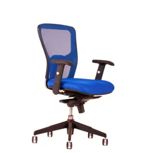 OfficePro Dike ergonomikus irodai szék Szín: kék, Fejtámla: fejtámla nélküli