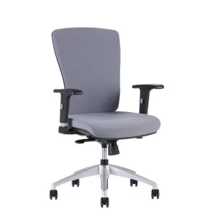 OfficePro Halia ergonomikus irodai szék Szín: szürke, Fejtámla: fejtámla nélküli