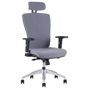 OfficePro Halia ergonomikus irodai szék Szín: szürke, Fejtámla: fejtámlával együtt