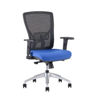 OfficePro Halia Mesh ergonomikus irodai szék Szín: kék, Fejtámla: fejtámla nélküli
