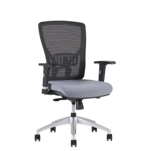 OfficePro Halia Mesh ergonomikus irodai szék Szín: szürke, Fejtámla: fejtámla nélküli