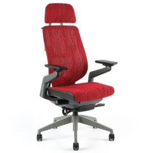 OfficePro Karme Mesh ergonomikus irodai szék Szín: piros