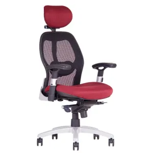OfficePro Saturn ergonomikus irodai szék Szín: borvörös