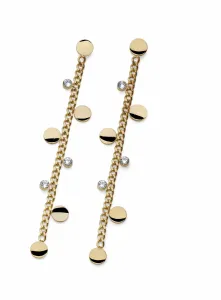 Oliver Weber Eredeti aranyozott acél hosszú fülbevaló Perk Freedom 23135G