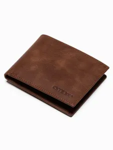 Elegáns barna pénztárca A607 #1435941