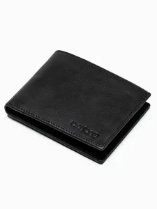 Elegáns fekete pénztárca A607 #1435940