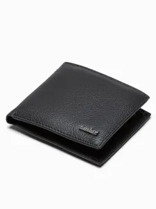 Fekete trendi pénztárca A588