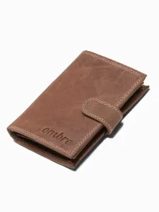 Halvány barna pénztárca külső átkapcsoló füllel A091 #1435922