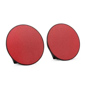 OneConcept Dynasphere hordozható Bluetooth hangszórók, AUX, piros