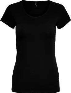 ONLY Női póló ONLLIVE Tight Fit 15205059 Black XL