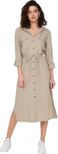 ONLY Női ruha ONLCARO Relaxed Fit 15278720 Oxford Tan M