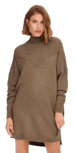 ONLY Női ruha ONLSILLY Relaxed Fit 15273713 Brown Lentil Melange XL
