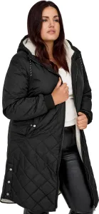 ONLY CARMAKOMA Női kabát CARNEWSANDY 15295516 Black XL/XXL