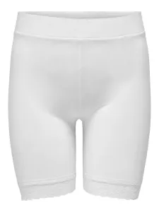 ONLY CARMAKOMA Női rövidnadrág CARTIME Skinny Fit 15176215 White 7XL