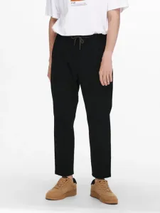 ONLY & SONS Dew Chino Nadrág Fekete
