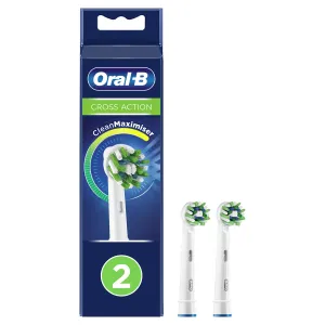 Oral B Csere fogkefe fej technológiával CleanMaximiser CrossAction 2 db