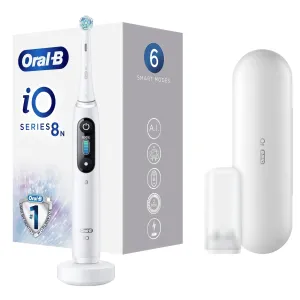 Oral B Elektromos fogkefe iO8 Series White Alabaster