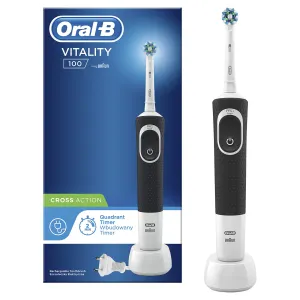 Oral B Vitality D100 Cross Action Black elektromos fogkefe